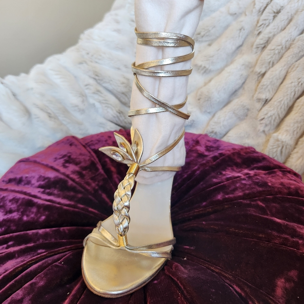 Charles David Heeled Gladiator Sandal